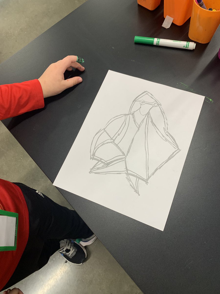 What happens when you get an extra Art day… you get to participate in #CrayolaCreativityWeek  of course! These abstractions were fun to make with the help of <a href="/The_Pigeon/">The Pigeon</a> author Mo Willems! Thank you <a href="/CrayolaLearning/">Crayola Learning</a> for such a fun Creativity Week! #artmatters <a href="/HaysFineArts/">Hays CISD Fine Arts</a>