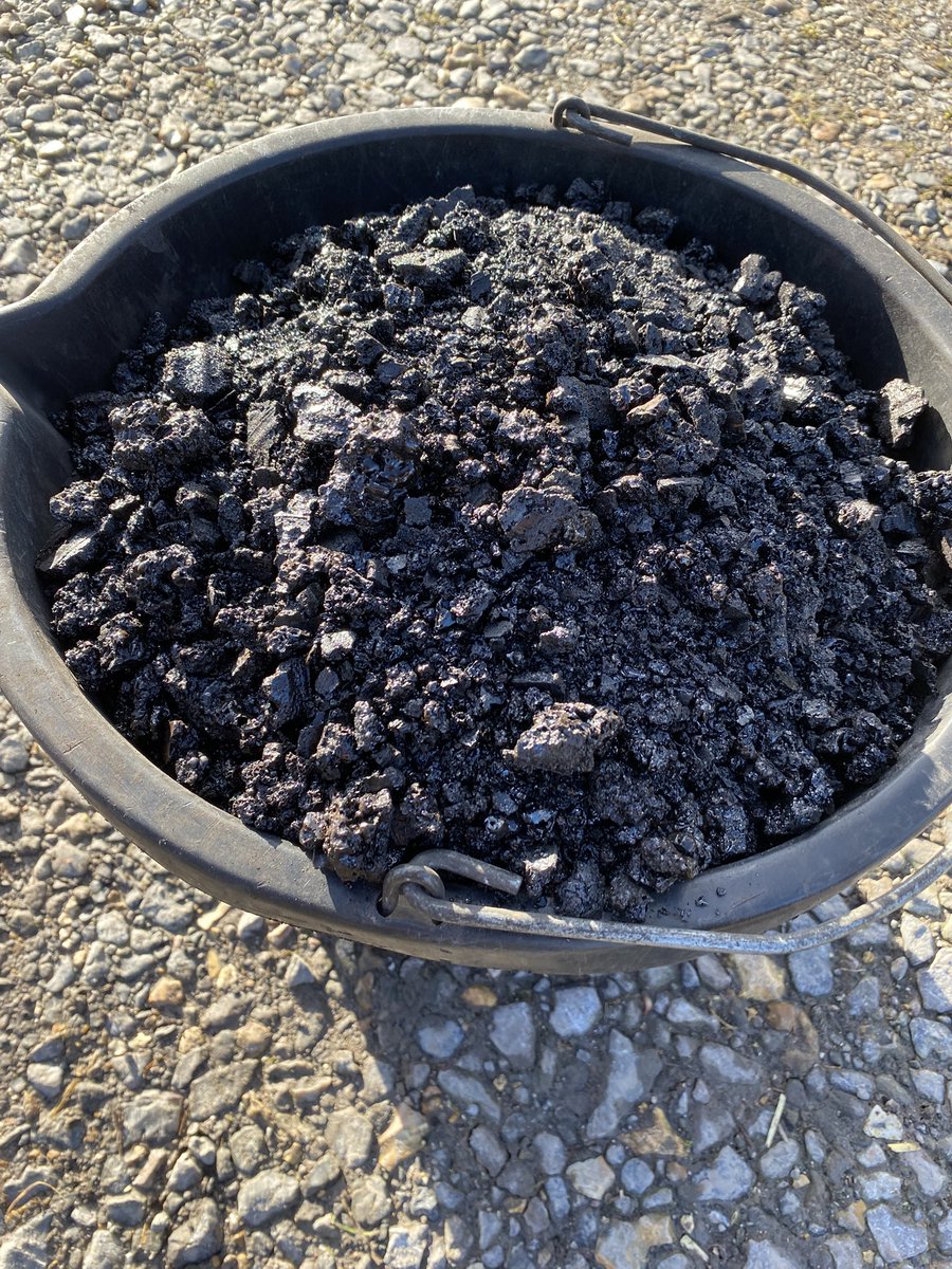 AdieSweep's tweet photo. One dirty chimney swept today. Three buckets full of tar removed caused by slumbering over night. This could have caused a chimney fire or a blockage which could have lead to carbon monoxide poisoning. Burn well seasoned logs at optimum temperature for best results @APICSweeps https://t.co/LmjQf22ZlM