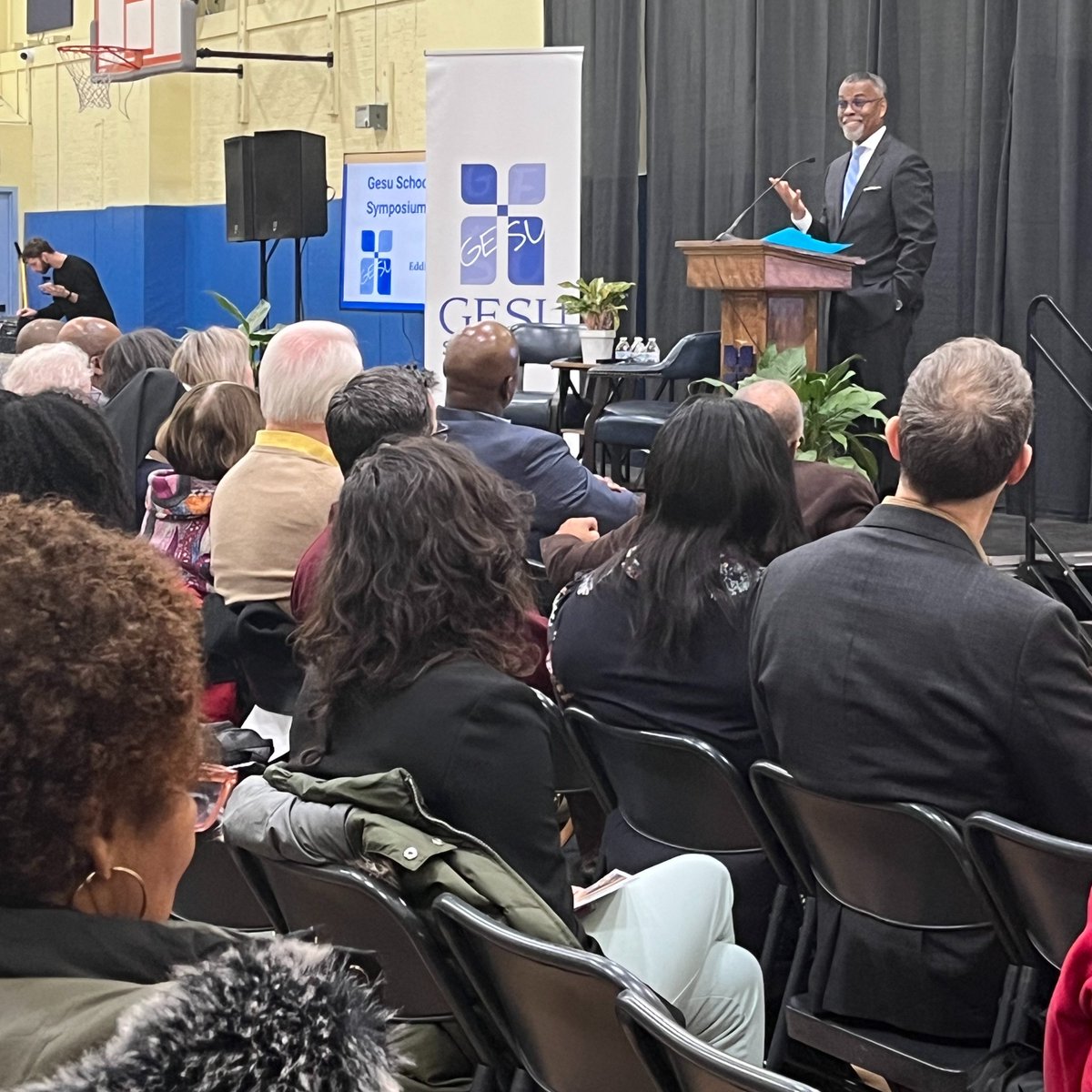Our Gesu School community is honored to host Dr. Eddie Glaude, Jr. of Princeton University for today’s Symposium on Education to deliver a keynote on teaching civil discourse in our current society. <a href="/esglaude/">Eddie S. Glaude Jr.</a>
