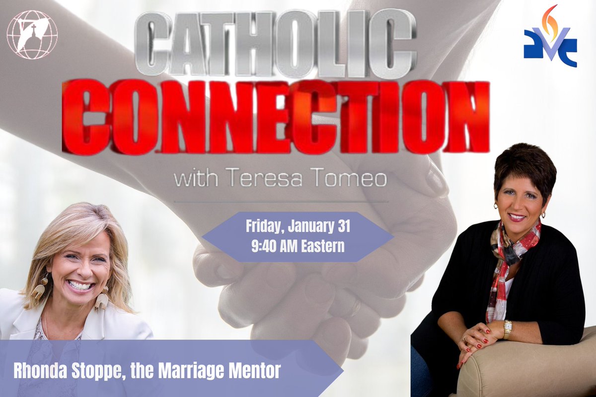 It's a fun and faith-filled Friday on #CatholicConnection! <a href="/RhondaStoppe/">Rhonda Stoppe</a> lost her home in a California #fire.  She joins <a href="/TeresaTomeo/">Teresa Tomeo</a> to share what this type of loss does to your marriage and how God showed up in ways they never could have imagined. This and more starting at 8!