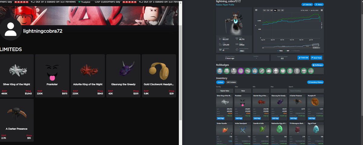 YShedrinsky's tweet photo. @SharkBloxYT Found nitrolords blackmarket shop (with proof) if u want the link dm me https://t.co/3NVTt41KLn