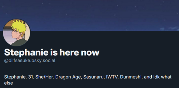 Stephanie + IWTV + Dunmeshi tweet media