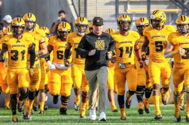 After a great conversation with <a href="/CoachParuta/">Coach 🅿️</a> I am extremely blessed and honored to have earned an offer from Kennasaw State University <a href="/CoachCawthon/">Jay Cawthon</a> <a href="/Coach_Iverson/">Coach Iverson</a> <a href="/EastsideFB/">Eastside Eagles Football</a> <a href="/MonsterBrad5/">Monster Brad@LBU</a> <a href="/RecruitGeorgia/">Recruit Georgia</a> <a href="/D1RecruitNation/">D1 Nation</a> <a href="/benjaminwolk/">Benjamin Wolk</a> <a href="/JeremyO_Johnson/">Jeremy Johnson</a> <a href="/RivalsFriedman/">Adam Friedman</a> #AGTG