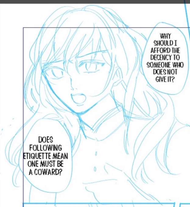 As has been for a while I don't have much to show for the work I'm doing, but I'm doing it! Even in English! Amazing, right?

Today is a big translation deadline day so if I can just make it past that I can get back to manga again… 