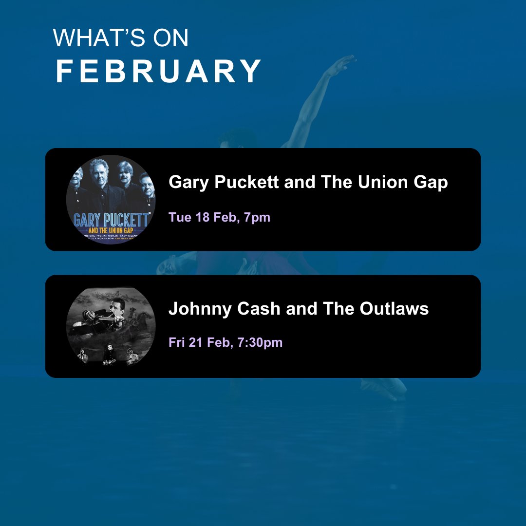 What's On In February 💥

Now's your chance to book into your favourite acts! 🎤✨🌊 See what's on, loom.ly/8lvoit4