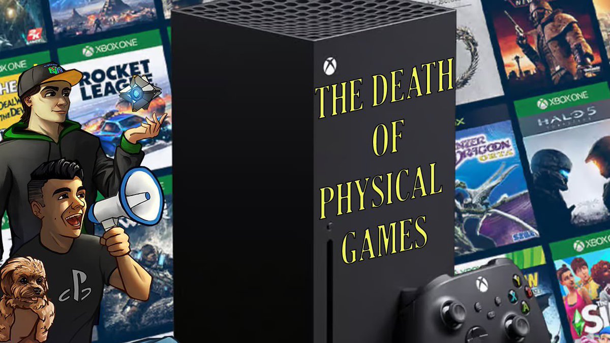 Busy_Playing's tweet photo. The death of Physical Games! 

https://t.co/MUe4OteXbk https://t.co/iDAjwlVh5D