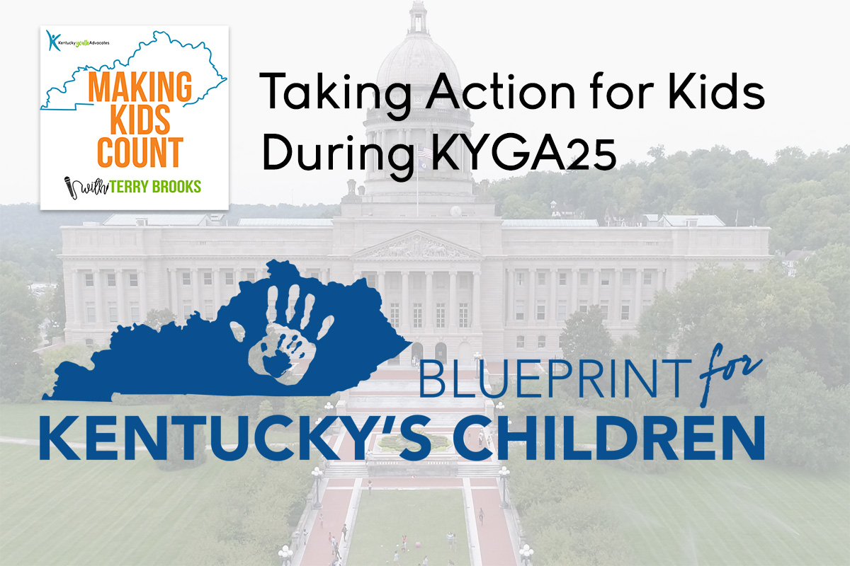 KYYouth's tweet photo. NEW #MakingKidsCountPodcast episode🎙️ 

Terry Brooks shares reflections on the first week of #KYGA25, updates on the #BlueprintKY &amp; more. 

Have 10 minutes?! 🎧 Listen at https://t.co/K8j7aGXdXr or on your favorite podcast app! https://t.co/P3dI7zDFEx