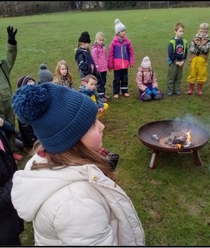 It was Barn Owls first Forest school this week, &amp; in readiness for their trip to the main site in a few weeks time with their buddies, they have had a session in the Glebe field. They were able to learn the forest school rules, had a scavenger hunt &amp; enjoyed the campfire.