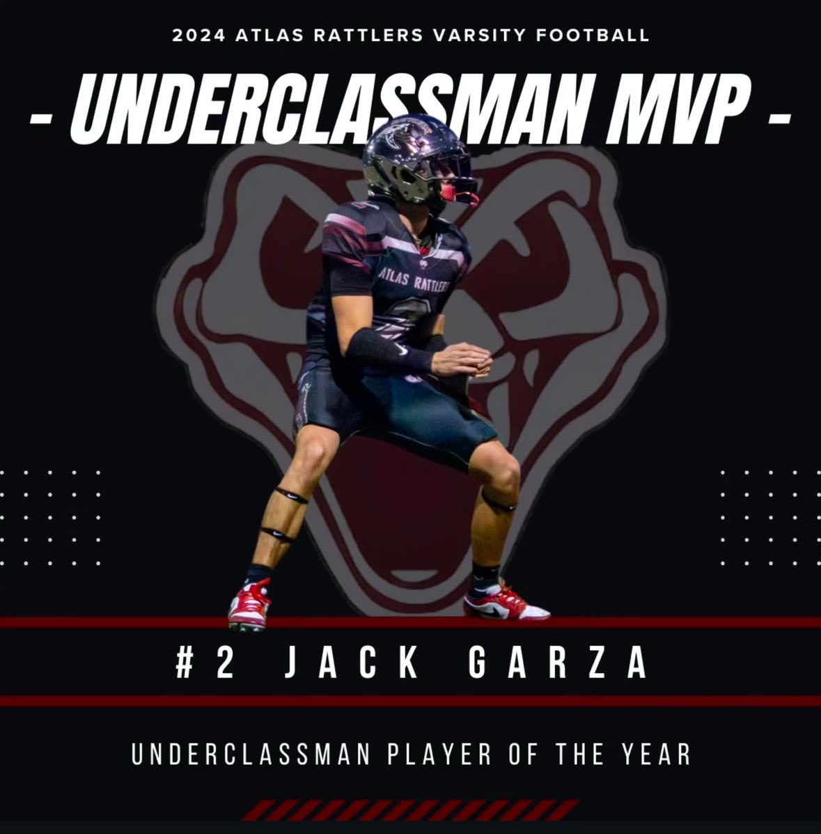 Huge thank you to my coaches for nominating me as the Underclassman MVP! So grateful and ready to continue to work💪 #MVP #letswork