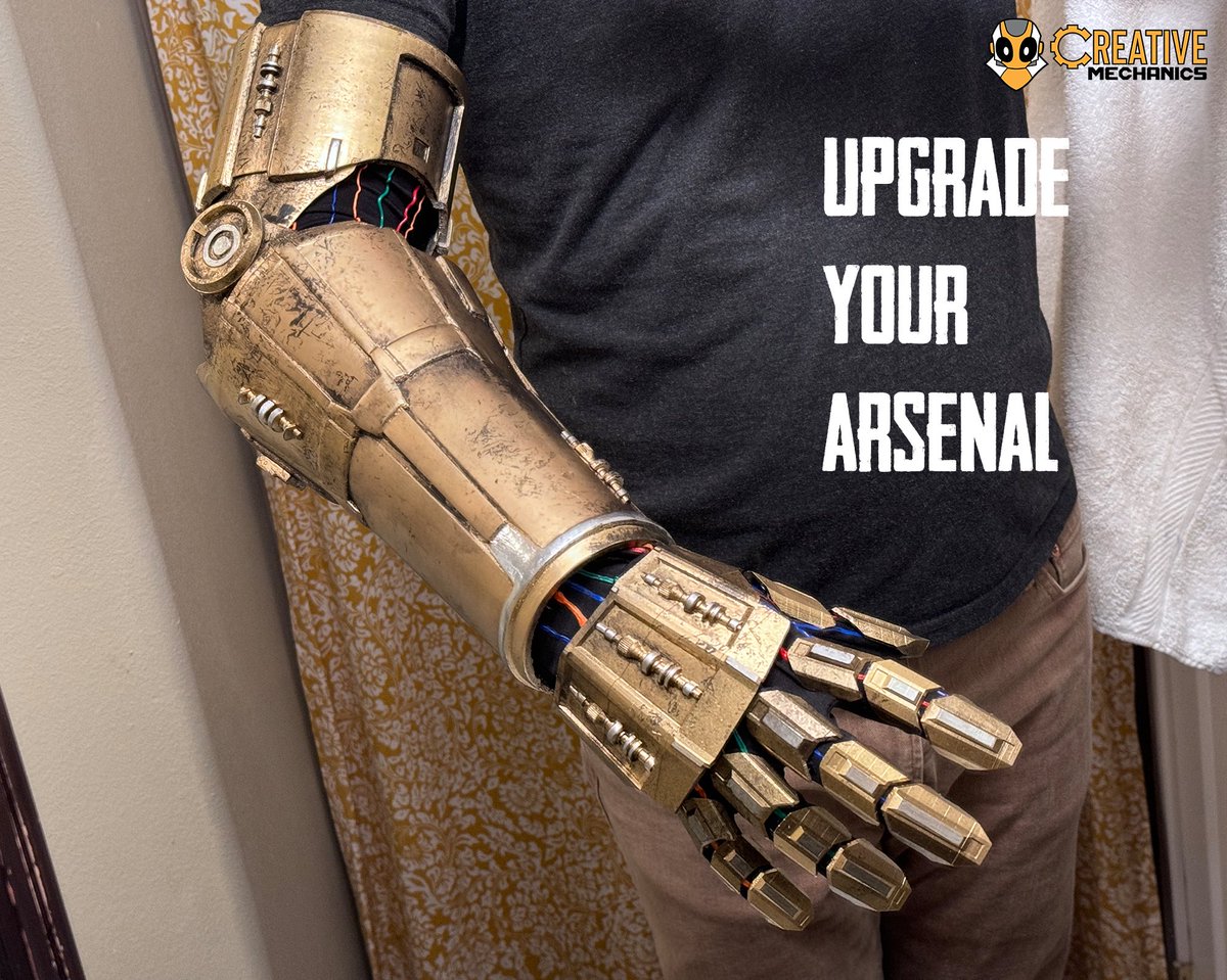 creativemechncs's tweet photo. I think I know exactly what you need, and I think you do too!
Creative Mechanics Etsy link in bio or here: https://t.co/yjLPvF9SYy
#StarWars #DroidArm #Mandalorian #mandomercs #Mando #StarWarsCosplay #Droid #c3po #4lom #3dprinting #SmallBusiness #creativemechanics https://t.co/drI2ZQgh6z