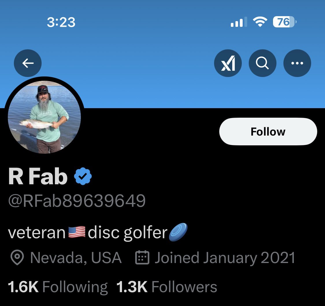 Conservative Cat (@lynnhall268) on Twitter photo Please give <a href="/RFab89639649/">Bubba Ho-tep</a> a follow and a repost or shoutout to show our appreciation for his service.
Veteran
Thank you for your service. We appreciate you. Please give <a href="/RFab89639649/">Bubba Ho-tep</a> a follow and a repost or shoutout to show our appreciation for his service.
Veteran
Thank you for your service. We appreciate you.