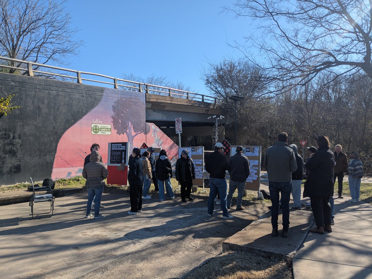 Are you interested in seeing a rest stop at Brookside Bridge?!

Please come join this Saturday as our partners from @utacappa present a followup to their design proposal for a major new improvement in this area. 

It will be come-go, so stop by at your convenience between 11-1.