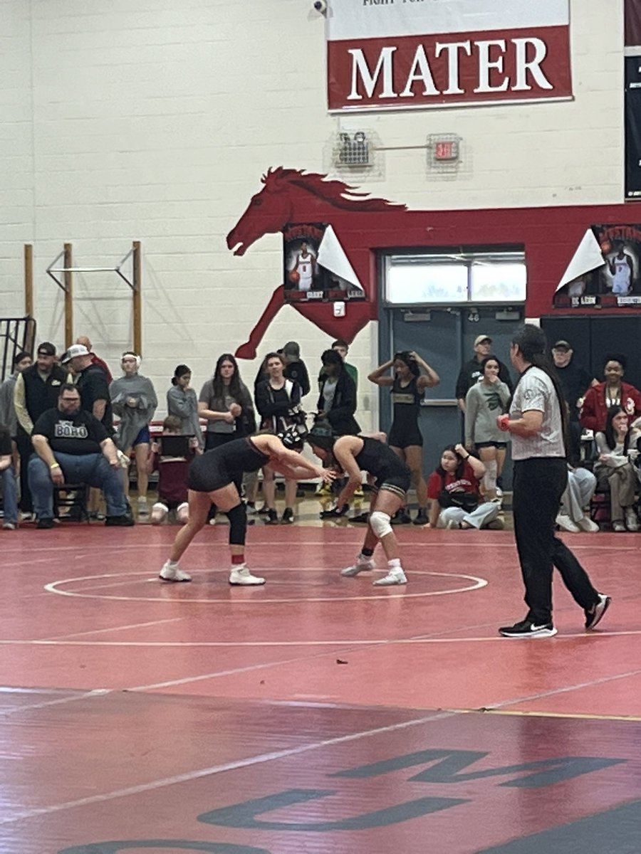 Coach_Fagan30's tweet photo. Proud of our @WISDBearcats wrestling kids today, we are competing very well in a tough 5A district! #BOROTUFF https://t.co/d46JvWotX0