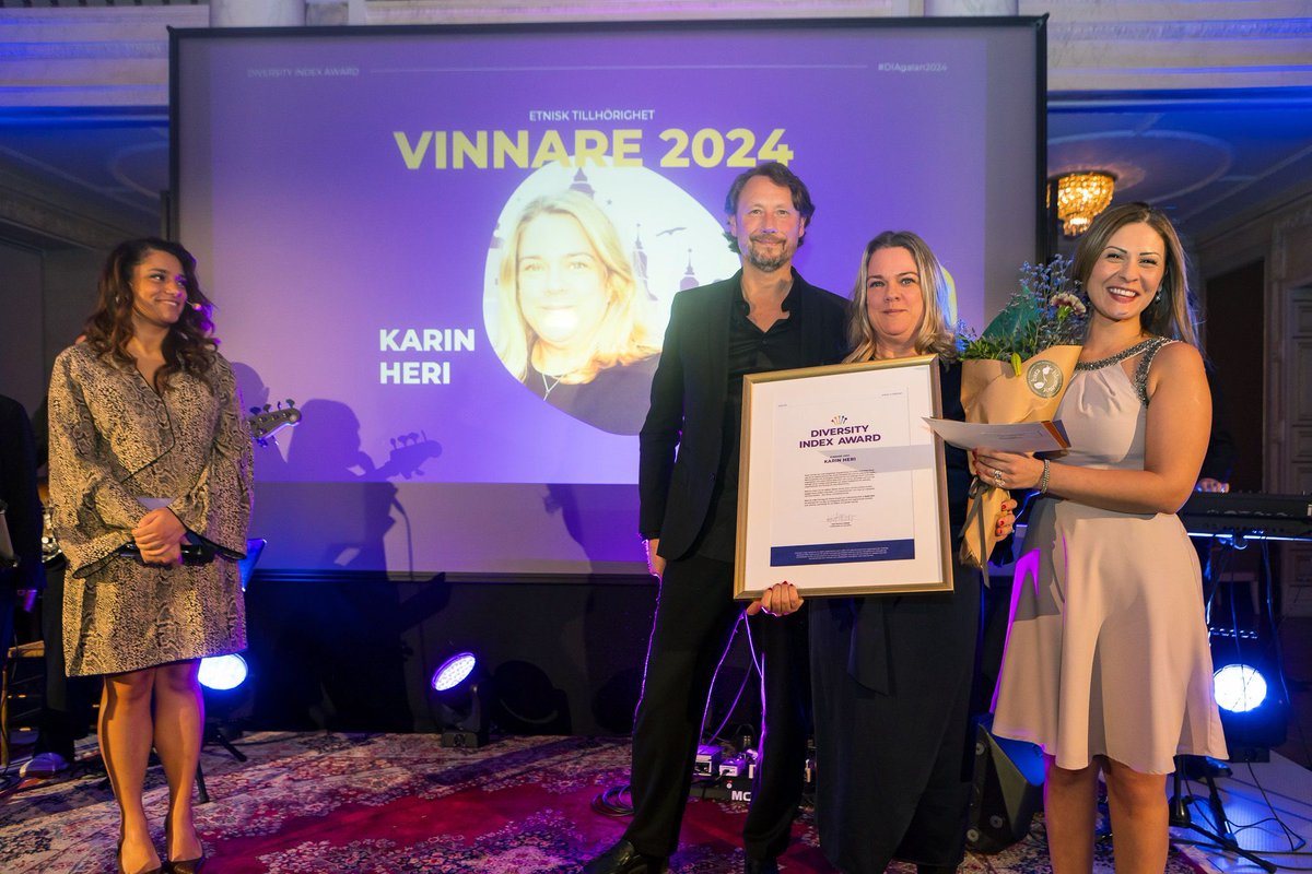 We’re immensely proud to share that <a href="/KarinHeri/">Karin Heri</a> , our Country Director for Sweden, has received a 2025 Diversity Index Award! 🏆 This prestigious award recognizes individuals and organizations in Sweden that demonstrate impact and innovation in the pursuit of diversity,