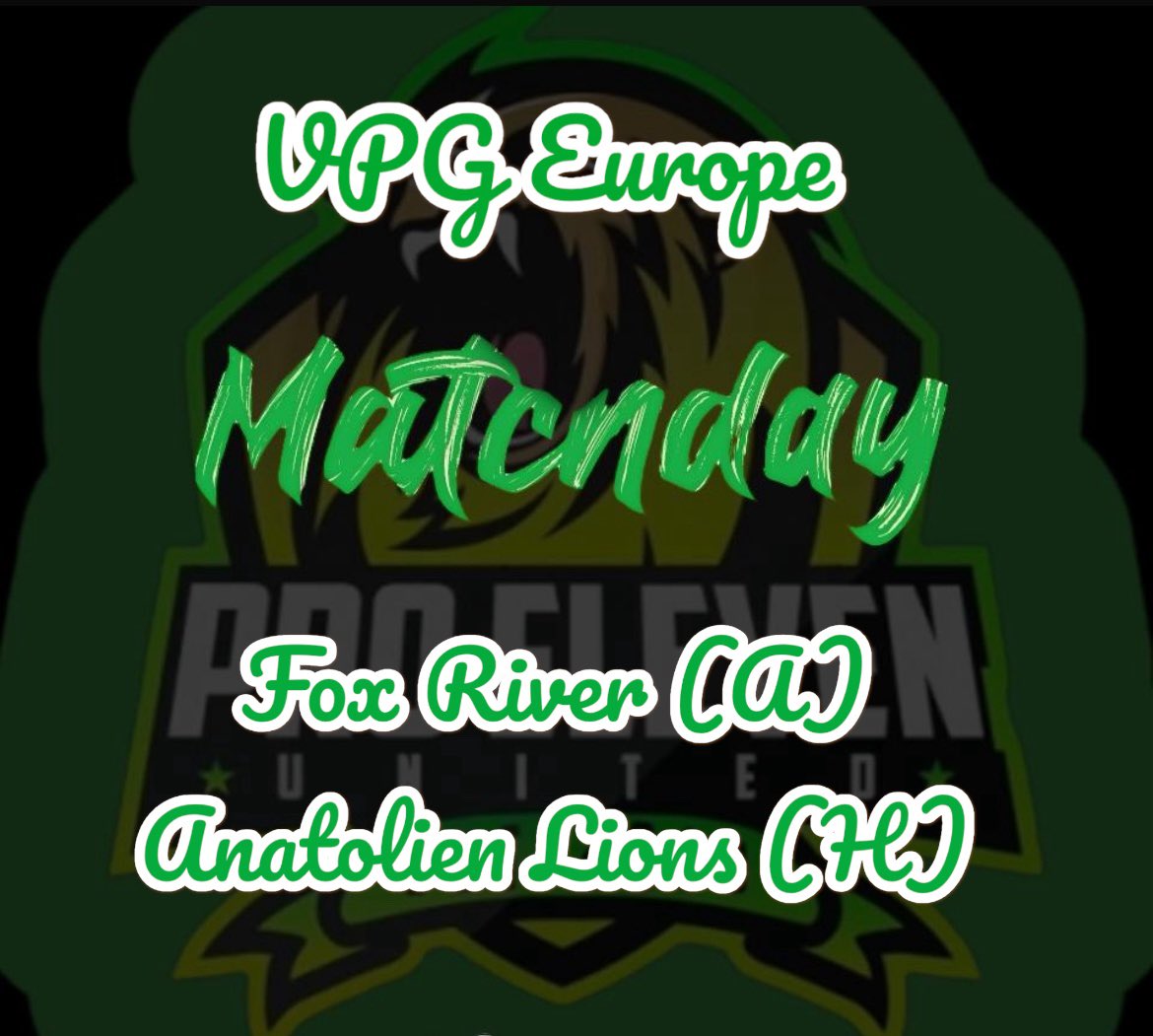 Heute ist wieder Spieltach!!!!!
<a href="/VPGEurope/">Virtual Pro Gaming | Europe</a> <a href="/Anatolianlions_/">Anatolianlions</a>