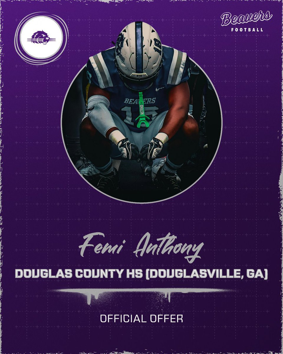 Blessed to receive an offer from Bluffton University!! #AGTG  <a href="/coach_shank05/">Christopher Shank</a>  <a href="/CoachJTW/">Johnny T. White</a> <a href="/Coach_Hannah/">Coach Lee Hannah</a> <a href="/RecruitGeorgia/">Recruit Georgia</a> <a href="/recruitDCHS/">Douglas County Football</a> <a href="/TrenchAcademy/">Coach Soli</a> <a href="/Coach_Ken_Quinn/">Coach Ken Quinn, ED.S</a>