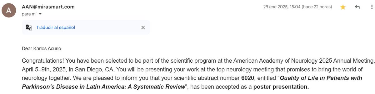 Look out for the amazing work being done in Peru by our research group Astrocyte! Humbled and excited to share that we have 10 abstracts accepted to #AANAM—I’ll be presenting two of them! See you in San Diego! <a href="/AANmember/">American Academy of Neurology</a> <a href="/GreenJournal/">Neurology Journal</a> #GlobalNeurology #NeuroResearch #MedTwitter