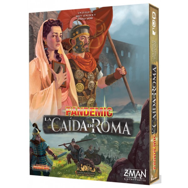 En #BellotaCon25 he vista alguna que otra partida al "Pandemic: La Caida de Roma" con chavales que bajan notablemente la media de edad. Buen juego para los más jóvenes. Acabo de comprar una copia para tenerlo en la ludoteca de la convención. <a href="/Asmodee_es/">asmodee</a> 
boardgamegeek.com/boardgameversi…