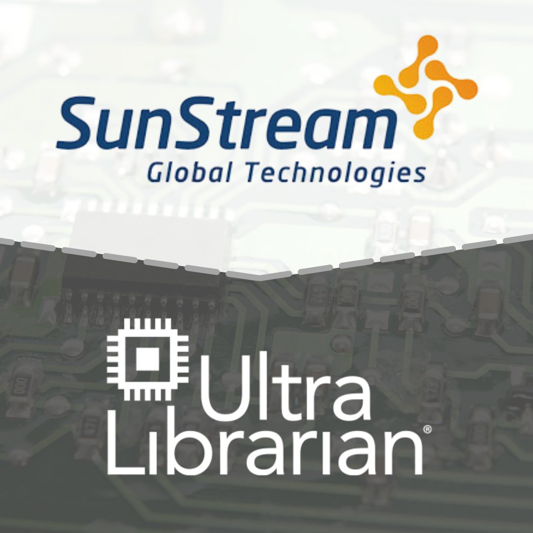 Ultra Librarian and <a href="/Sunstreamglobal/">Sunstream Global Technologies</a> are partnering to reduce the pain and time required for engineers to find and source simulation models to run analysis on their designs. Learn more: hubs.la/Q034yBgn0