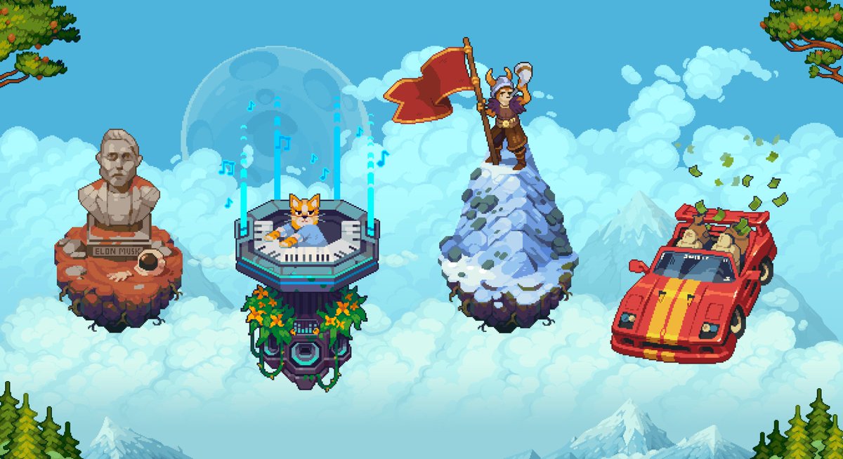 wallet.garden (CryptoTrunks v2) (@thecryptotrunks) on Twitter photo We’re adding support for memecoins & provenance coins, which means adding some stunning, custom-designed islands that connect with these assets in your wallet!
Welcome to—
<a href="/ElonRWA/">ElonRWA</a>
<a href="/KeyboardCatBase/">KEYCAT</a>
<a href="/Floki/">Snow flake</a>
<a href="/FU_STUDIOS/">Fractional Uprising Studios</a>
+ many more to come! 🫶 We’re adding support for memecoins & provenance coins, which means adding some stunning, custom-designed islands that connect with these assets in your wallet!
Welcome to—
<a href="/ElonRWA/">ElonRWA</a>
<a href="/KeyboardCatBase/">KEYCAT</a>
<a href="/Floki/">Snow flake</a>
<a href="/FU_STUDIOS/">Fractional Uprising Studios</a>
+ many more to come! 🫶