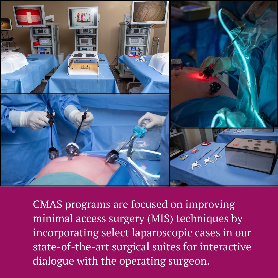 CMAS also offers customized 1-1 training programs which give access to our hands-on dry and wet labs to practice specialized skills and techniques. Designed to be a procedure specific experience with follow up support provided post-training. 

Learn more: cmas.ca/education/pers…