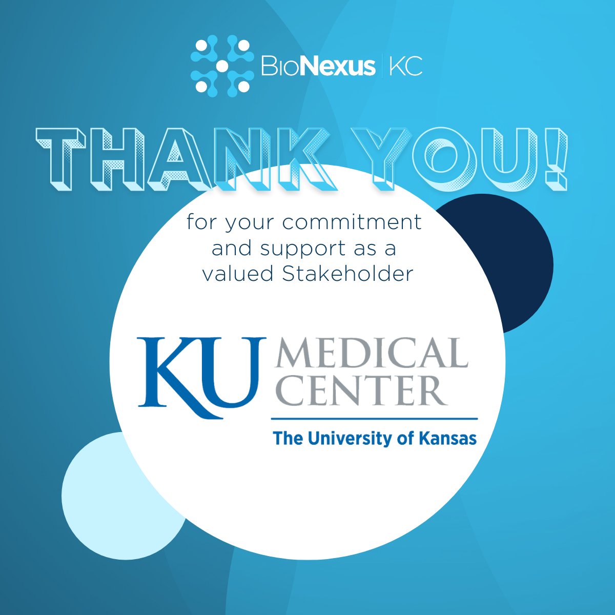 BioNexusKC (@bionexuskc) on Twitter photo Innovation happens when great minds work together. We’re honored to recognize <a href="/KUMedCenter/">KU Medical Center</a> for their role in advancing life sciences in Kansas City. Their dedication to research is helping to turn cutting-edge ideas into real-world solutions. Thank you for your partnership! Innovation happens when great minds work together. We’re honored to recognize <a href="/KUMedCenter/">KU Medical Center</a> for their role in advancing life sciences in Kansas City. Their dedication to research is helping to turn cutting-edge ideas into real-world solutions. Thank you for your partnership!