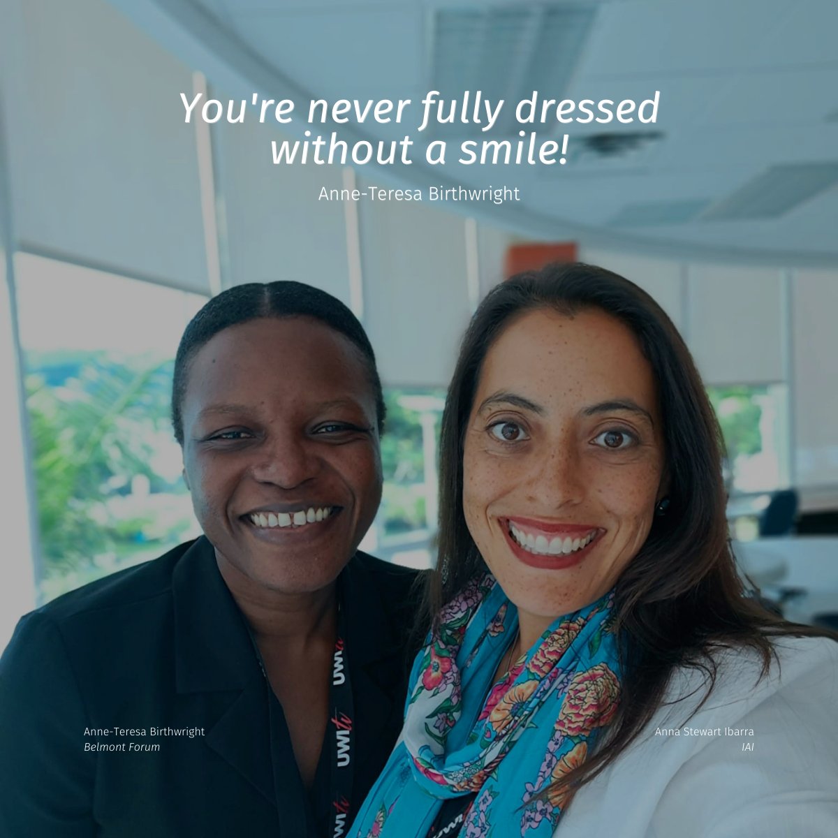 Belmont Forum tweet media