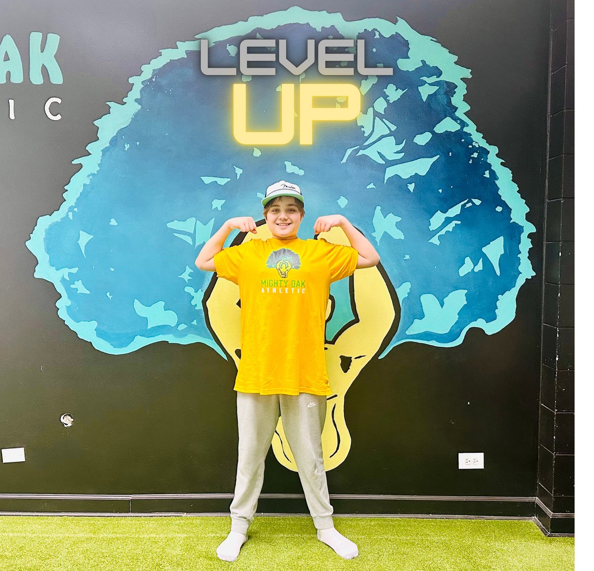 MightyAthletic's tweet photo. Big shoutout to Frankie for achieving Level 2 - Yellow in his strength training program! 💪🔥 Strength and confidence growing with every rep. Keep up the great work! 🚀🏋️‍♂️ #MightyOakAthletic #StrengthTraining #ConfidenceBuilt https://t.co/9LcZivR8ON