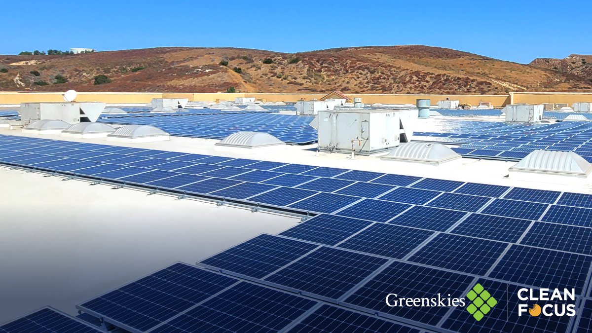 Enhance your company’s commitment to #Sustainability by installing #Solar on your rooftop. Make your underutilized roof space work for you, like our recently completed 818 kW project in Simi Valley, CA. #SolarPower #RenewableEnergy #SustainableFuture #SolarEnergy #RooftopSolar