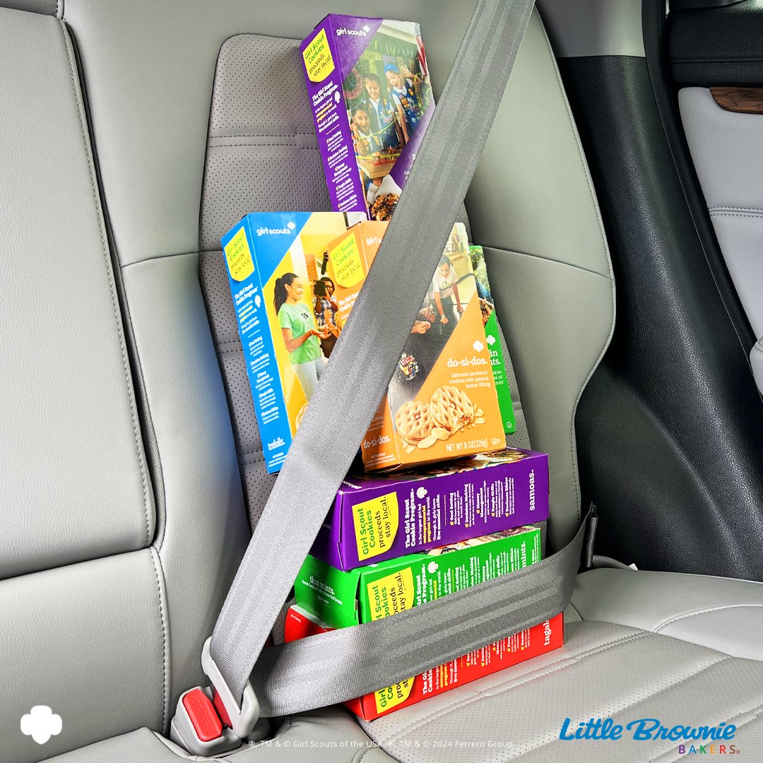 🚨  The goods are secured, I repeat, the goods are secured!🚨 🎉 Find Girl Scout Cookies near you today at: bit.ly/3bGHLKL #girlscoutcookies #SanAntonio