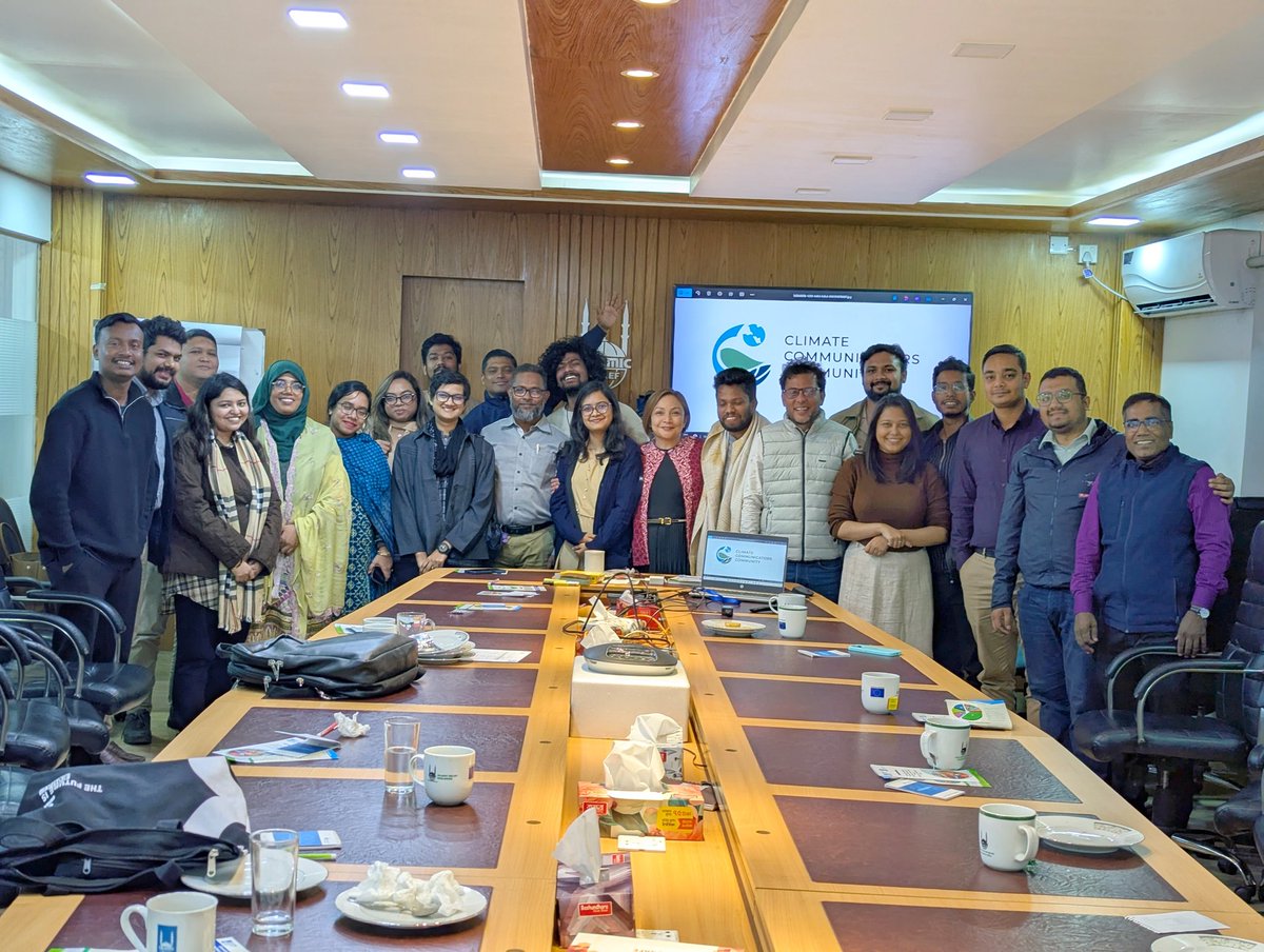 CCC Kicks Off 2025!
New year, renewed vision! We're diving into strategic planning at the crossroads of climate &amp; communication. Big collaborations &amp; bold actions ahead—let’s create impact together! #ClimateCommunication
<a href="/NayokaMartinez/">Nayoka Martinez Bäckström</a> 
<a href="/MarieMasdupuy/">Marie Masdupuy</a>
