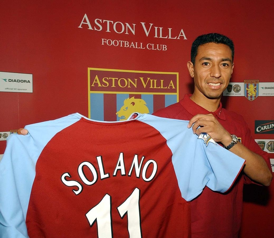 Nolberto Solano joined Aston Villa from Newcastle, #OnThisDay in 2004. #AVFC