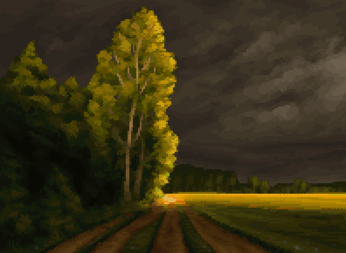 Landscape.

Used a reference photo. Took about 4 hours and 30 minutes.