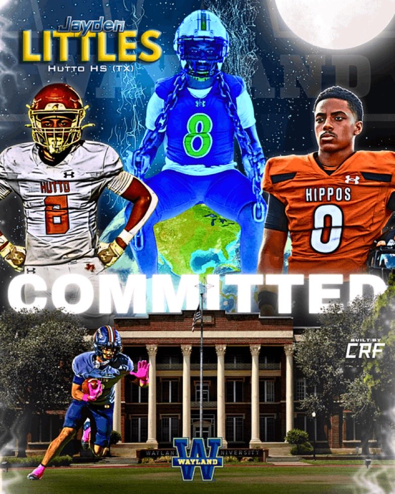 Jayden Littles ‘25 (@__jaydenlittles) on Twitter photo #AGTG 100% Committed <a href="/WBUFootball/">WBU Football</a> <a href="/nickquinterowbu/">Nick Quintero</a> <a href="/DavianGuajardo/">Davian Guajardo</a> <a href="/brwood1988/">Coach Bryan Wood</a> <a href="/CoachWCompton/">CoachComp</a> @CoachAlbertHHS <a href="/CoachMLeonard/">Matt Leonard</a> <a href="/BaseballHutto/">Coach Stringer</a> #AGTG 100% Committed <a href="/WBUFootball/">WBU Football</a> <a href="/nickquinterowbu/">Nick Quintero</a> <a href="/DavianGuajardo/">Davian Guajardo</a> <a href="/brwood1988/">Coach Bryan Wood</a> <a href="/CoachWCompton/">CoachComp</a> @CoachAlbertHHS <a href="/CoachMLeonard/">Matt Leonard</a> <a href="/BaseballHutto/">Coach Stringer</a>