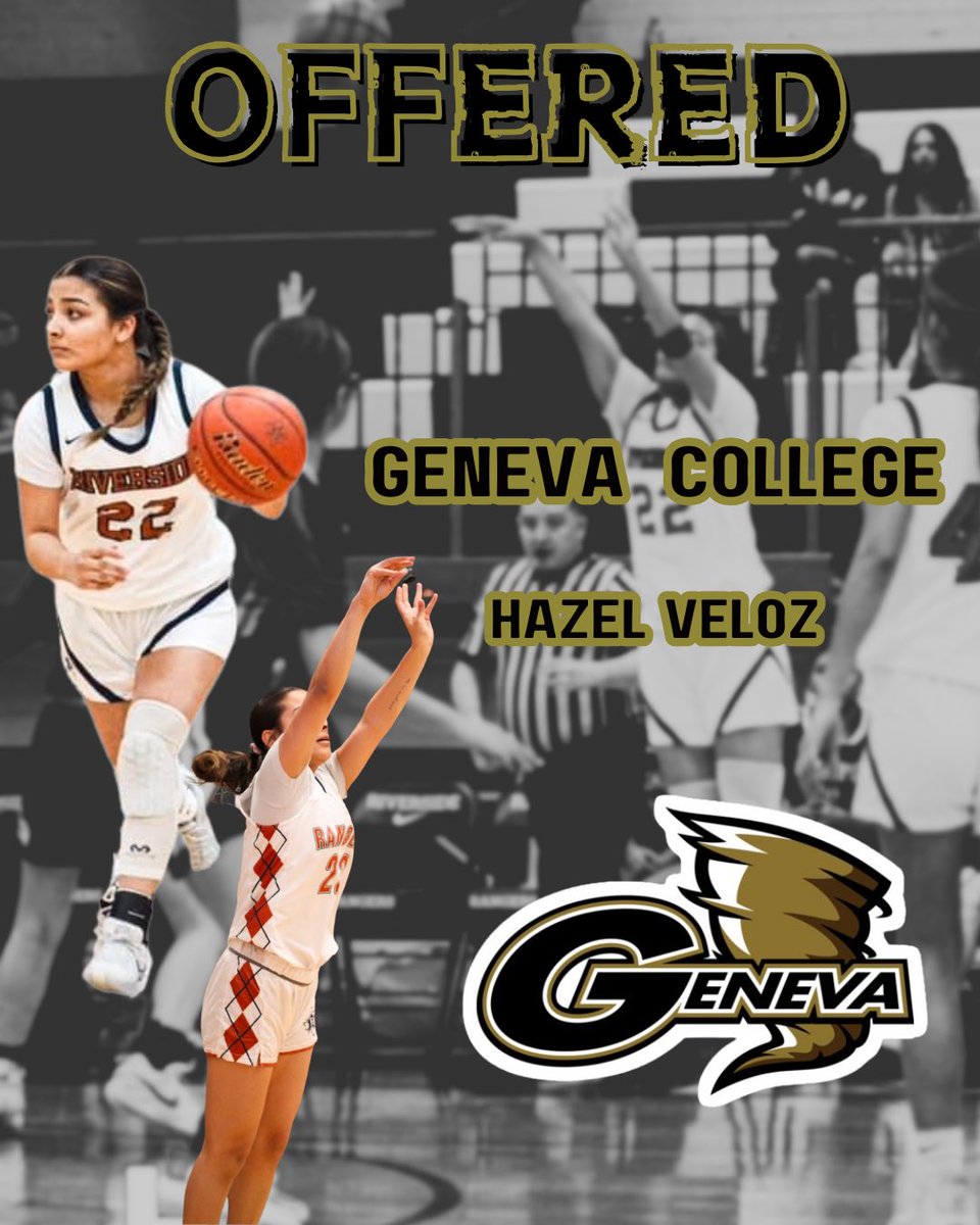 hazel veloz (@hazell_22) on Twitter photo After a great conversation with @CoachGrinder i am blessed and thankful to receive my first official offer to continue my athletic and academic career at <a href="/genevawbb/">Geneva College WBB</a> thank you coach grinder for this opportunity and believing in me !!💛🖤
<a href="/RSGLopez/">Coach Lopez</a> <a href="/ssolis3/">Coach Solis</a> <a href="/cynthia83122/">Cynthia Garcia</a> After a great conversation with @CoachGrinder i am blessed and thankful to receive my first official offer to continue my athletic and academic career at <a href="/genevawbb/">Geneva College WBB</a> thank you coach grinder for this opportunity and believing in me !!💛🖤
<a href="/RSGLopez/">Coach Lopez</a> <a href="/ssolis3/">Coach Solis</a> <a href="/cynthia83122/">Cynthia Garcia</a>
