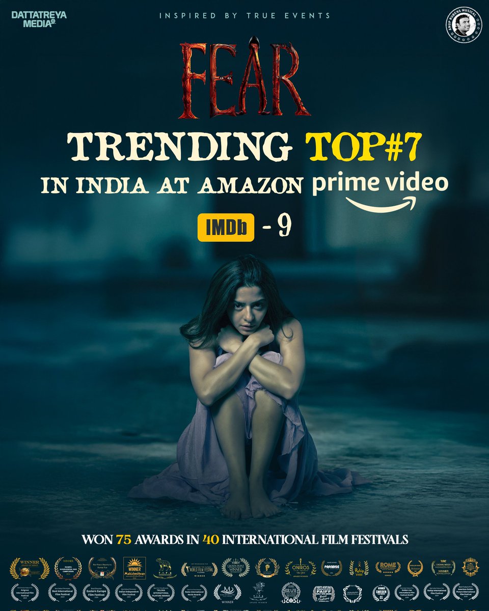 Haritha Gogineni (@gogineniharitha) on Twitter photo The Nationโs top thriller #FearMovie is trending top#7 on <a href="/PrimeVideoIN/">prime video IN</a> ๐๐ฅ
Watch Here - primevideo.com/detail/0IDFWDJโฆ
#FearOnAmazonPrime
@vedhika4uย #arvindkrishna <a href="/anuprubens/">anuprubens</a> <a href="/DattatreyaMedia/">Dattatreya Media</a> The Nationโs top thriller #FearMovie is trending top#7 on <a href="/PrimeVideoIN/">prime video IN</a> ๐๐ฅ
Watch Here - primevideo.com/detail/0IDFWDJโฆ
#FearOnAmazonPrime
@vedhika4uย #arvindkrishna <a href="/anuprubens/">anuprubens</a> <a href="/DattatreyaMedia/">Dattatreya Media</a>