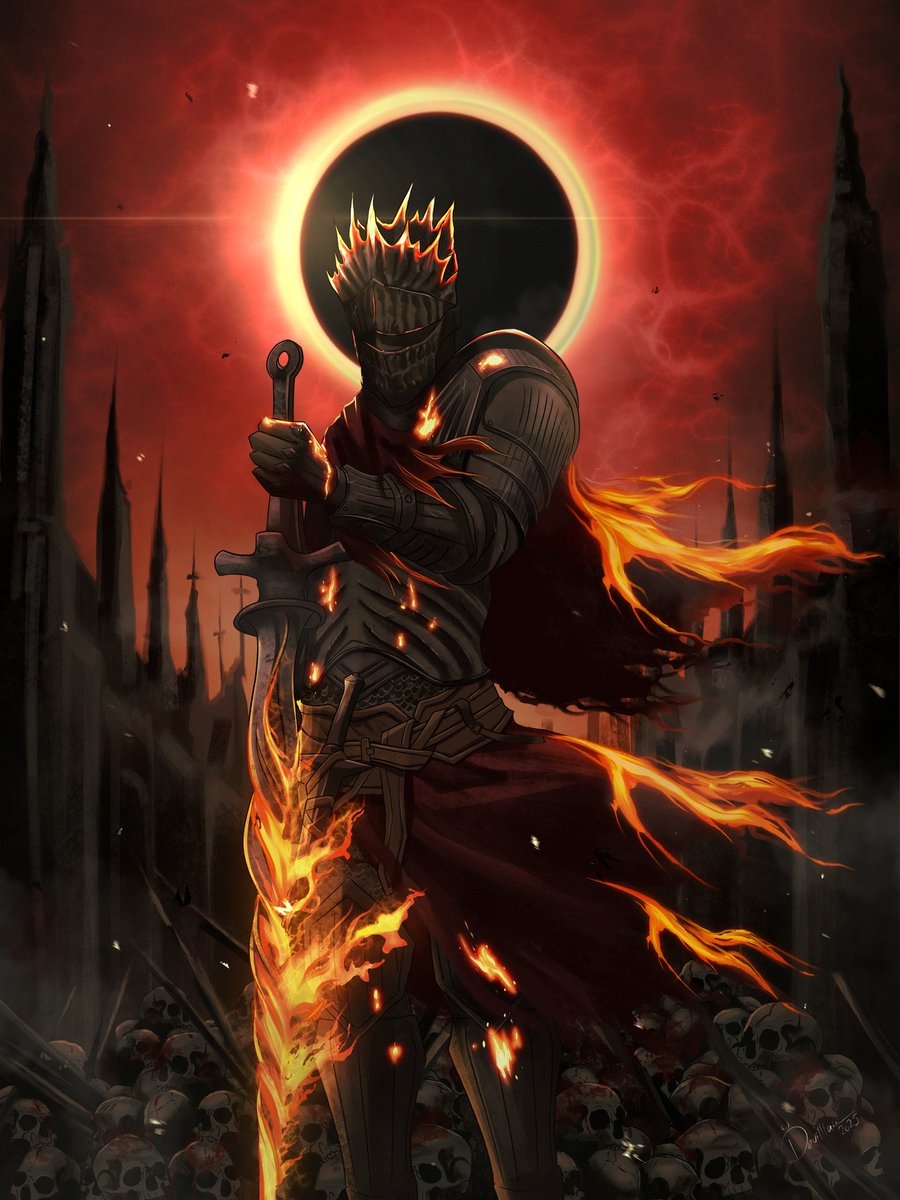devilllain's tweet image. #DarkSouls3 #soulofcinder
