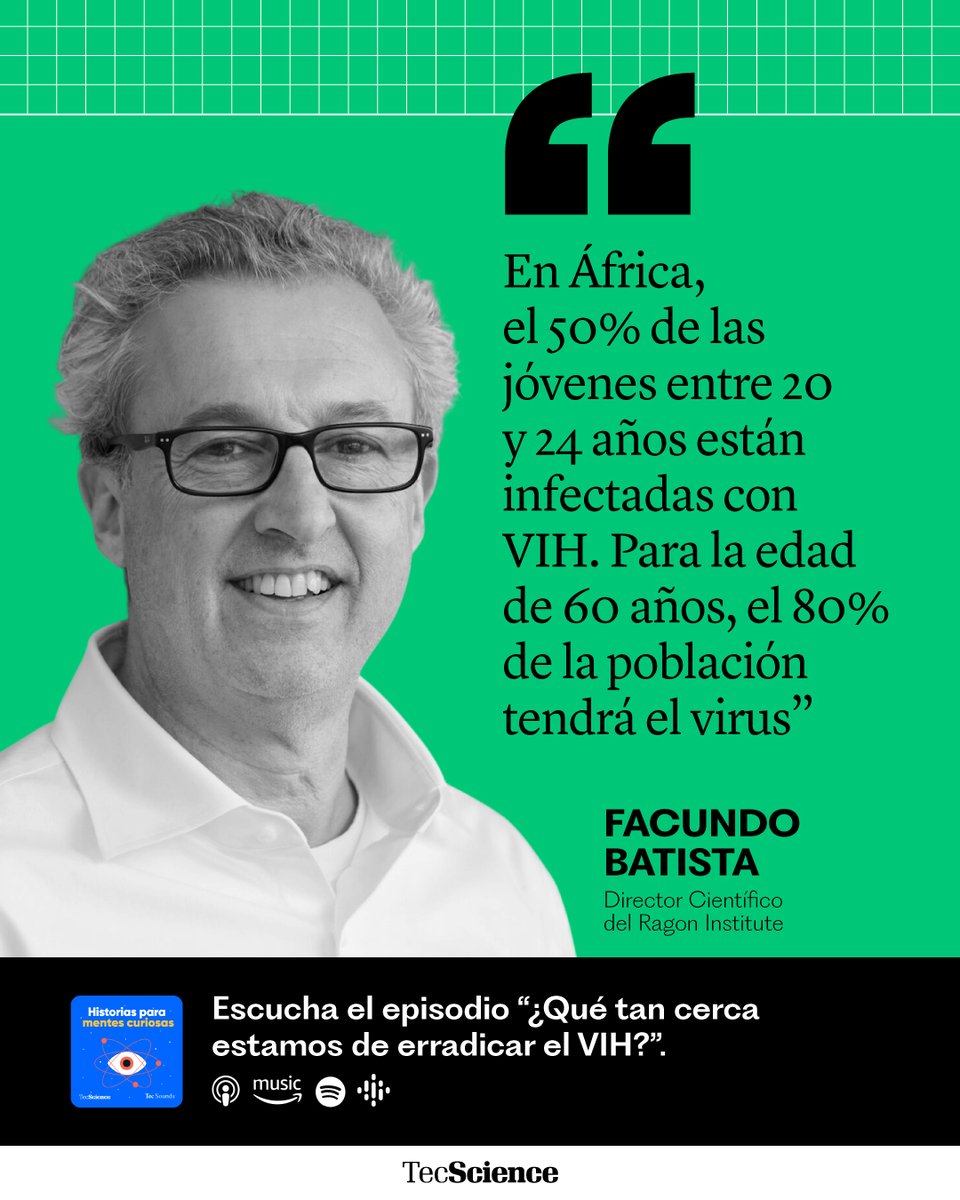 La grandiosa <a href="/yosoynes_/">Inés Gutiérrez Jaber</a>  habló con los investigadores del <a href="/ragoninstitute/">Ragon Institute</a> que probarán este año las vacunas contra VIH y <a href="/LuzSpica/">Carmina de la Luz (journA) 🇲🇽</a> armó un fabuloso guion de por qué las necesitamos ¡No se lo pierdan! <a href="/TecScience_/">TecScience</a> ! open.spotify.com/episode/2Q9THx…