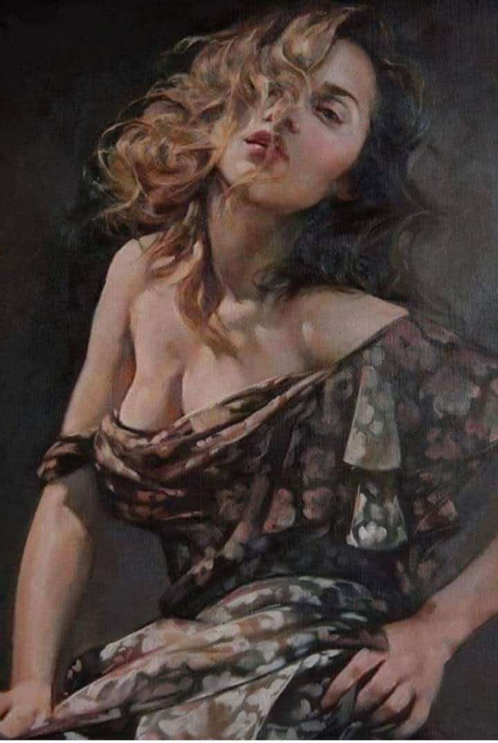 Tus labios rozando mi éxtasis, eres el inicio y fin de mi placer. 

🎨Francesca Gianni Strino