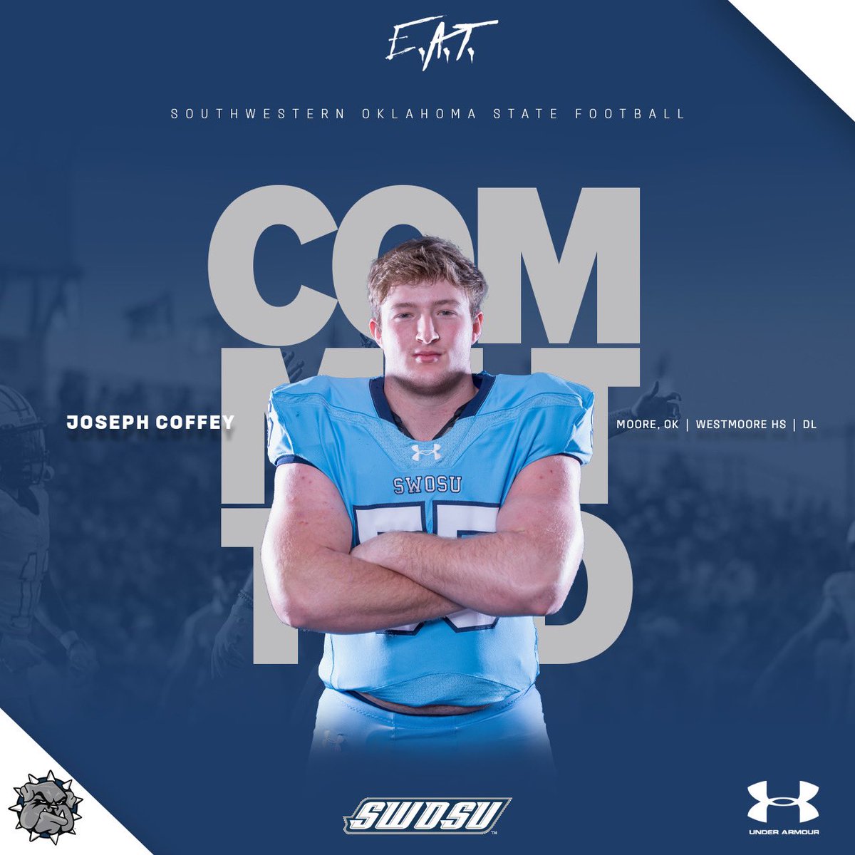 Joseph Coffey (@josephcoffeydl) on Twitter photo Blessed to be able to announce my commitment to Swosu!! Thank you <a href="/coachquise_/">Marquise Cunningham</a> <a href="/coachrice_4/">Andrew Rice</a> @JohnnyScales72 for the opportunity!
Im ready to get to work❗️
<a href="/coachDavidWhite/">Coach Whitey</a> <a href="/CoachNorthrip/">Jimmy Northrip</a> <a href="/De1Granger/">Demarcus Granger</a> #AGTG Blessed to be able to announce my commitment to Swosu!! Thank you <a href="/coachquise_/">Marquise Cunningham</a> <a href="/coachrice_4/">Andrew Rice</a> @JohnnyScales72 for the opportunity!
Im ready to get to work❗️
<a href="/coachDavidWhite/">Coach Whitey</a> <a href="/CoachNorthrip/">Jimmy Northrip</a> <a href="/De1Granger/">Demarcus Granger</a> #AGTG