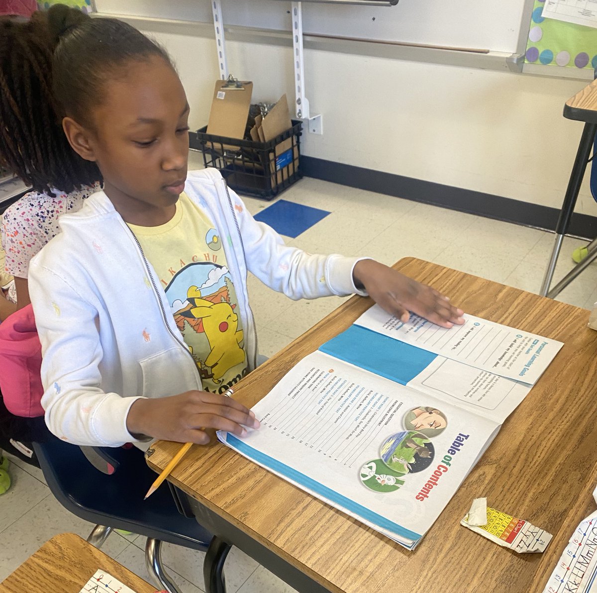 gses_929's tweet image. Utilizing the #tableofcontents to find today’s intriguing reading! 📚 📕 📖 #reading @BenchmarkEdu