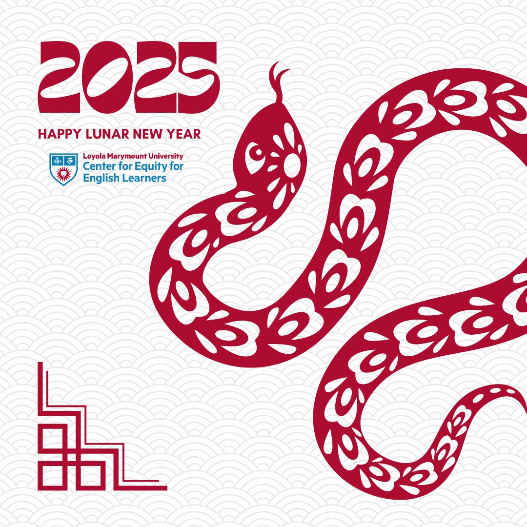 🌟🐍 Happy Lunar New Year! 🐍🌟 

As we welcome the Year of the Snake, a symbol of wisdom, transformation, and resilience, CEEL reaffirms our commitment to multilingual learners and their families.    

#LunarNewYear #YearOfTheSnake