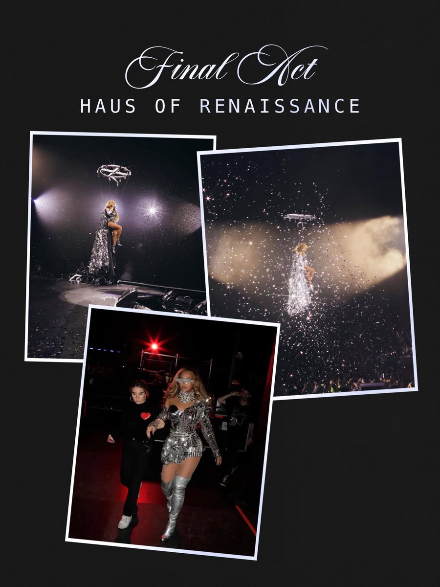 FINAL ACT: Haus of RENAISSANCE.

Be ready for this incredible tour.