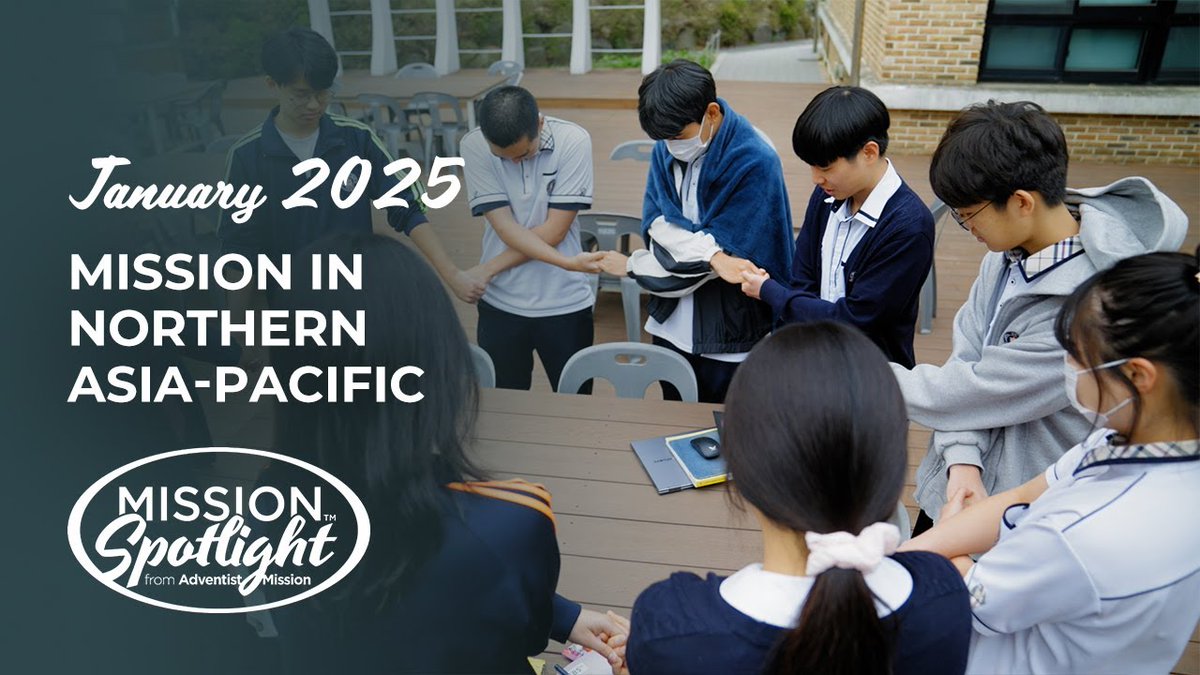 advmission's tweet photo. Mission in Northern Asia-Pacific - January 2025 #MissionSpotlight #MonthlyVideo
The Northern Asia-Pacific Division is a vast region. Let's visit one of the countries in this territory, South Korea, to see how Adventists are ministering to those around them. https://t.co/5oIsUN5NFf