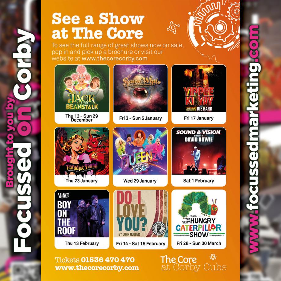 Barbwire_Design's tweet image. @TheCoreatCorbyCube is Corby's dedicated arts venue.

READ MORE ISSUES HERE:
focussedpublications.co.uk/Corbyz

#FocussedonCorby #LoveCorby #CommunityMagazine #Quizzes #Competitions #LocalInformation #CorbyRadio #Advertising #Marketing #NorthNorthamptonshire #CorbySpir...