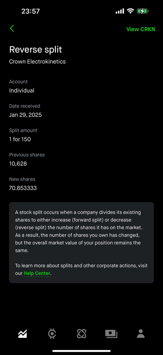 javi50778's tweet photo. Because they reduced my shares in crown and I don’t see my profits if it’s at 6 dollars and I bought it in cents🚨 https://t.co/hrdAG0gHwy