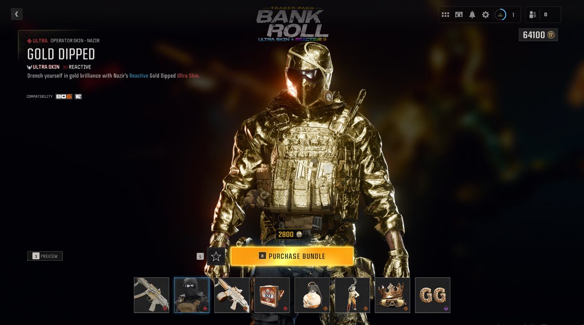 thatoperatorguy's tweet image. #BlackOps6 UNRELEASED BUNDLE GIFTING! 🤯
We are now able to gift upcoming unreleased bundles, see below for what’s giftable! 🤌🏻 

Join the discord to not miss out on cheaper bundles! 💪🏻
1/3