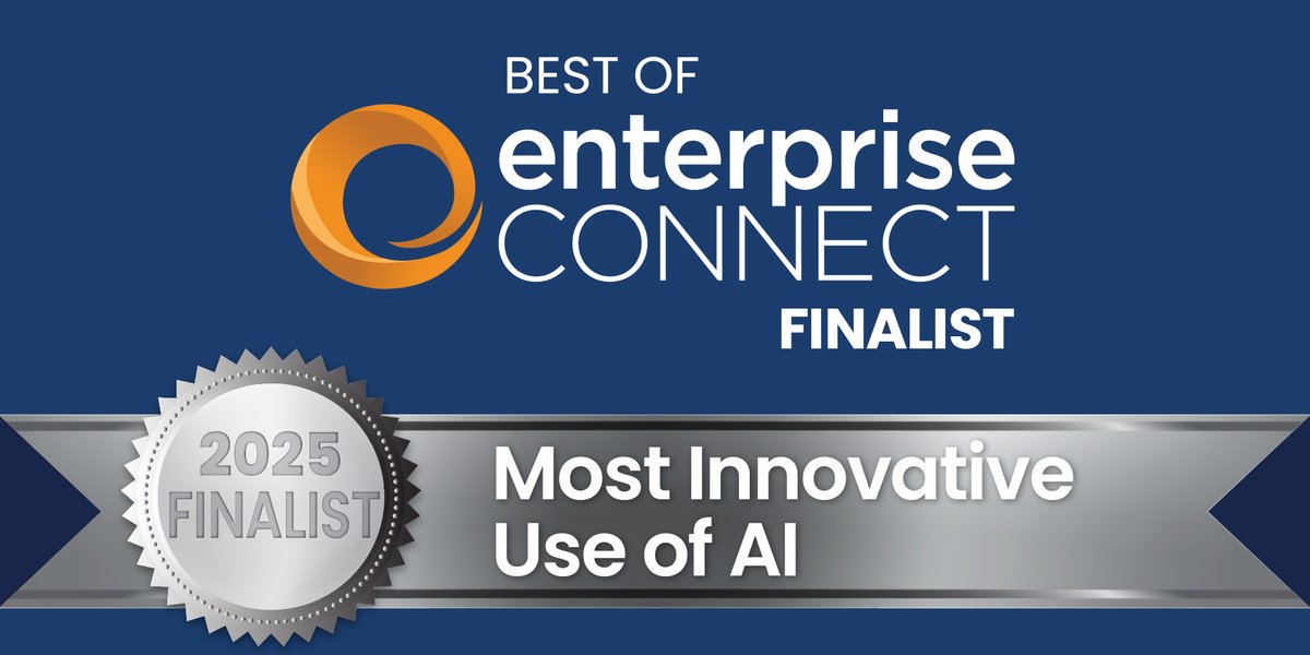 Webex's tweet photo. 🚨 Just in: @Cisco has been recognized for our Webex AI Agent in the 𝗠𝗼𝘀𝘁 𝗜𝗻𝗻𝗼𝘃𝗮𝘁𝗶𝘃𝗲 𝗨𝘀𝗲 𝗼𝗳 𝗔𝗜 category at the Best of @enterprisecon Industry Awards!

Read more: https://t.co/QEP6rw6HL0 https://t.co/Am7ATva0ZR