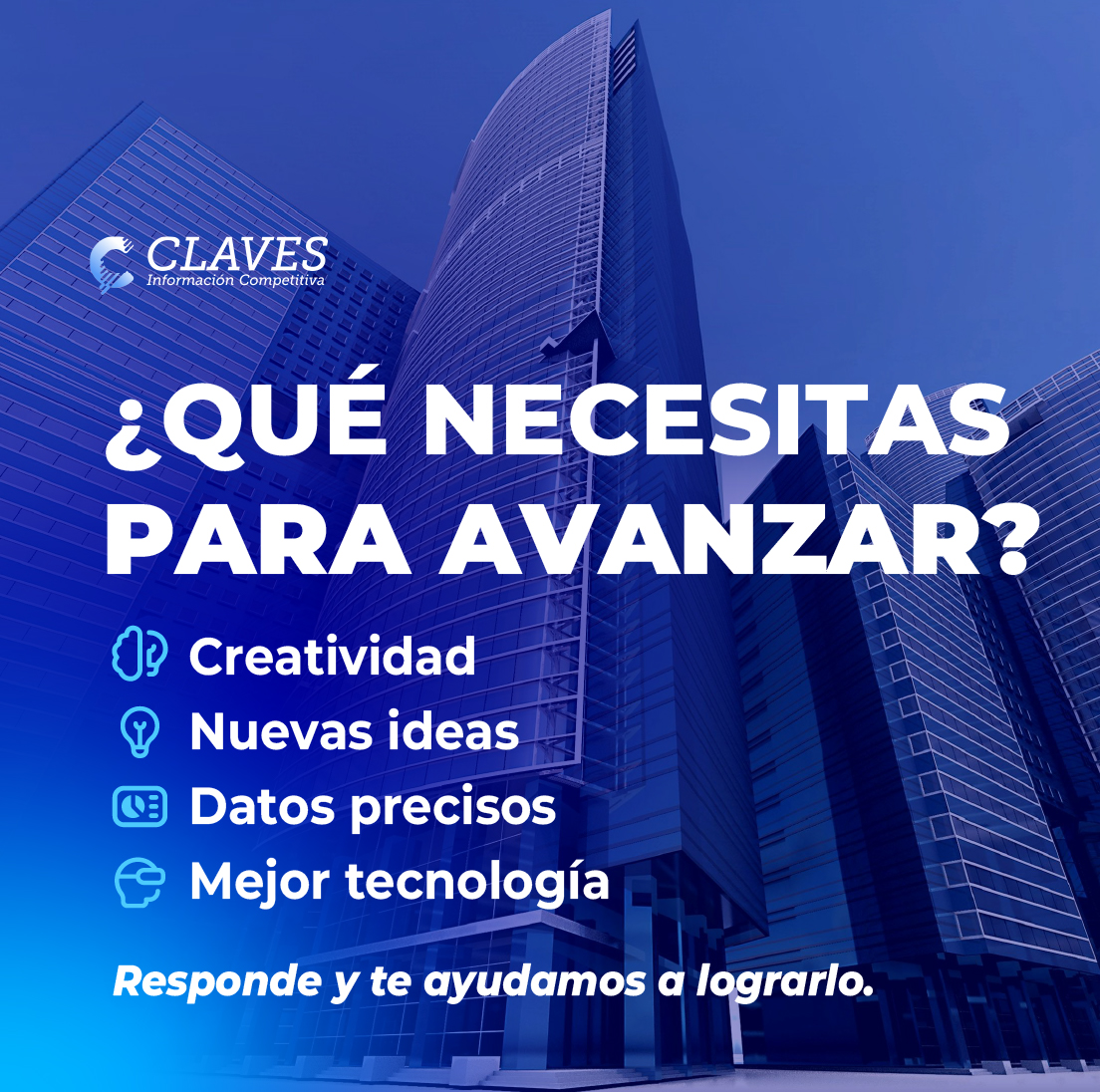 Algunas ideas que quizás estén dentro de tus necesidades
Responde en los comentarios o por mensaje directo con lo que crees que necesitas.  Yo me comprometo a escucharte, entenderlo y buscar cómo ayudarte.  
✨ ¡Hagamos que pase algo increíble! claves.com.ar/Clipping/landi…