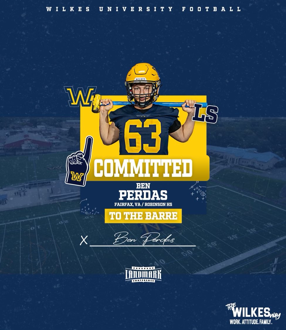 Ben (@benperdas) on Twitter photo Super excited to announce my commitment to <a href="/WilkesFootball/">Wilkes Football</a>. Thank you to my parents and my coaches for helping me get to where I am today! <a href="/CoachBiever/">David Biever</a> <a href="/CoachKDickerson/">Coach Dickerson</a> Super excited to announce my commitment to <a href="/WilkesFootball/">Wilkes Football</a>. Thank you to my parents and my coaches for helping me get to where I am today! <a href="/CoachBiever/">David Biever</a> <a href="/CoachKDickerson/">Coach Dickerson</a>